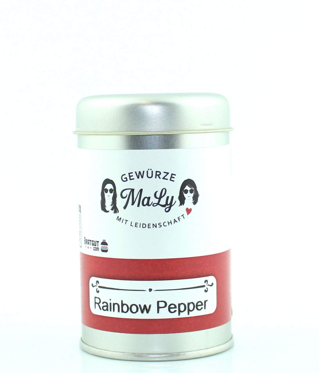 Rainbow Pepper von "MaLy - Gewürze mit Leidenschaft " Dose 140 g Pfefferzubereitung