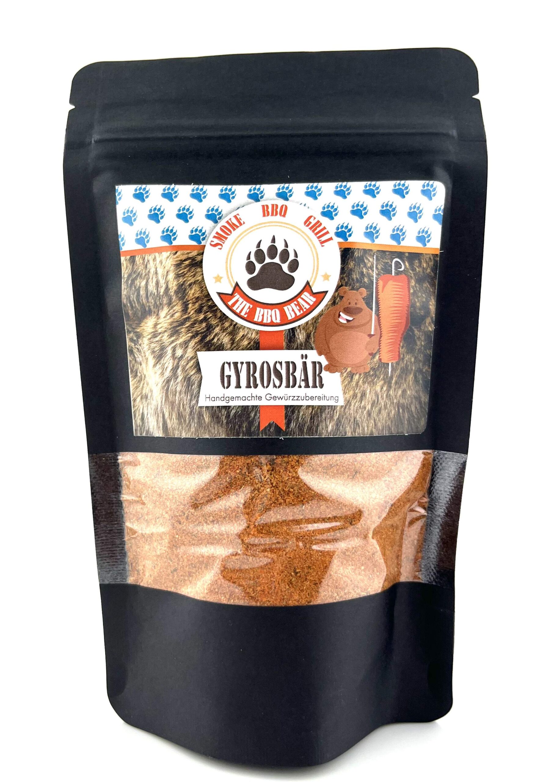 GYROSBÄR - von BBQ BÄR - AROMABEUTEL Gewürzzubereitung 120 g