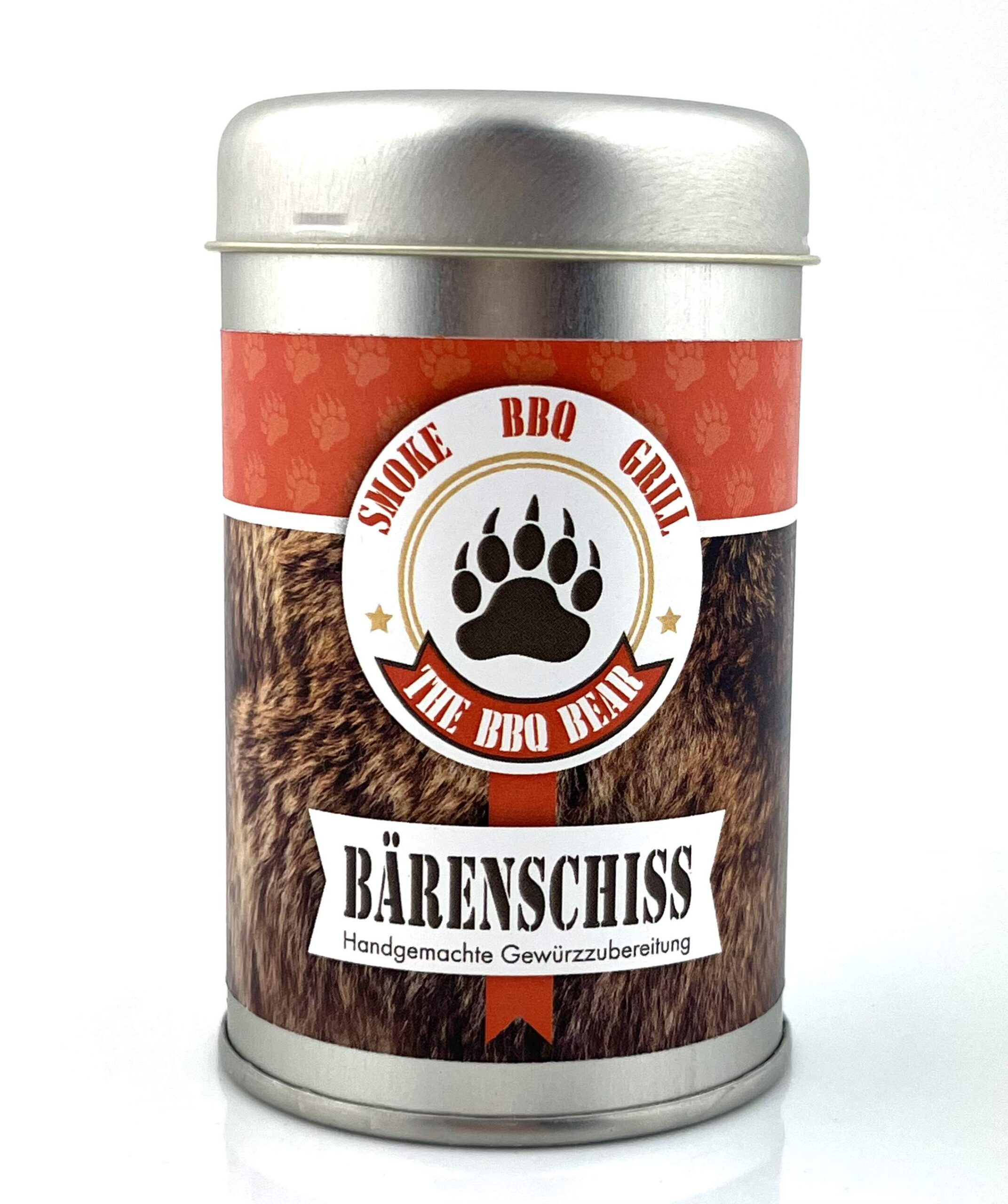 BÄRENSCHISS - von BBQ BÄR - Gewürzzubereitung Dose 120 g