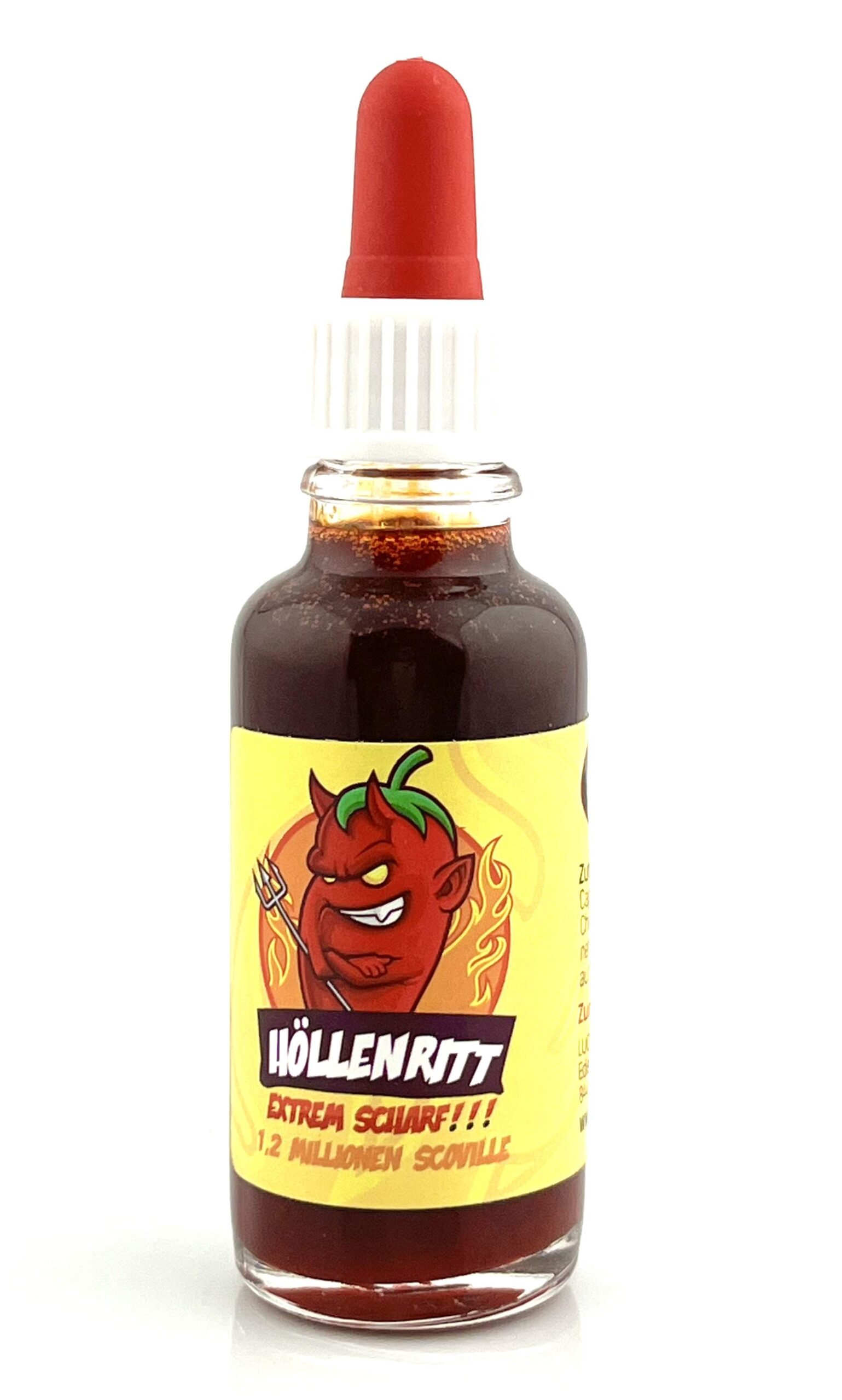 Höllenritt - extrem scharf - ca. 1,2 Mio Scoville - flüssig 30 ml