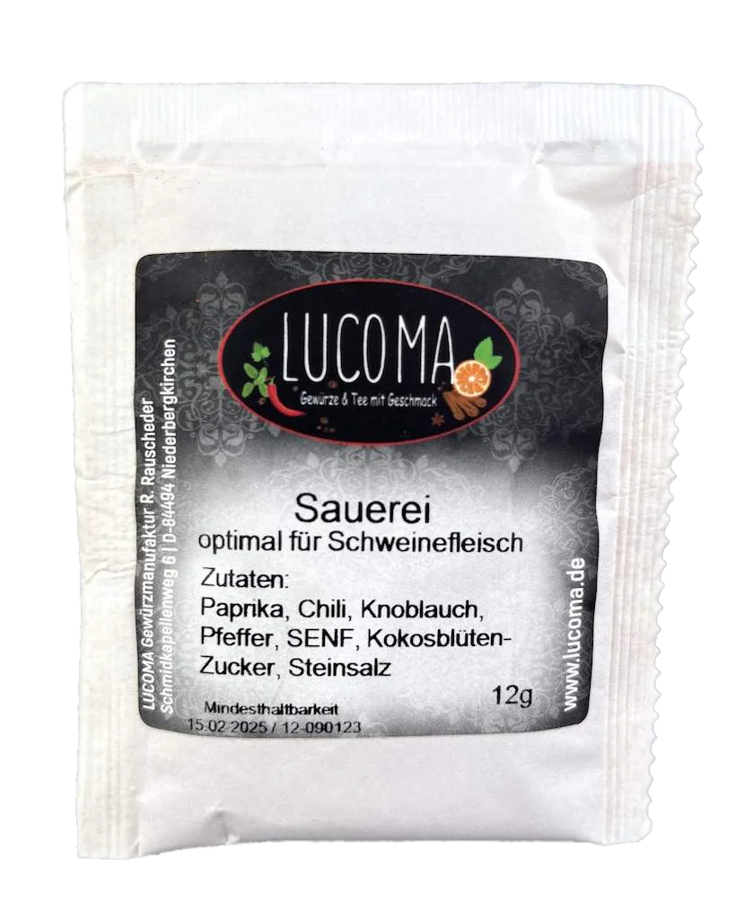 Sauerei - Mini Probierbeutel Gewürzzubereitung 12 g