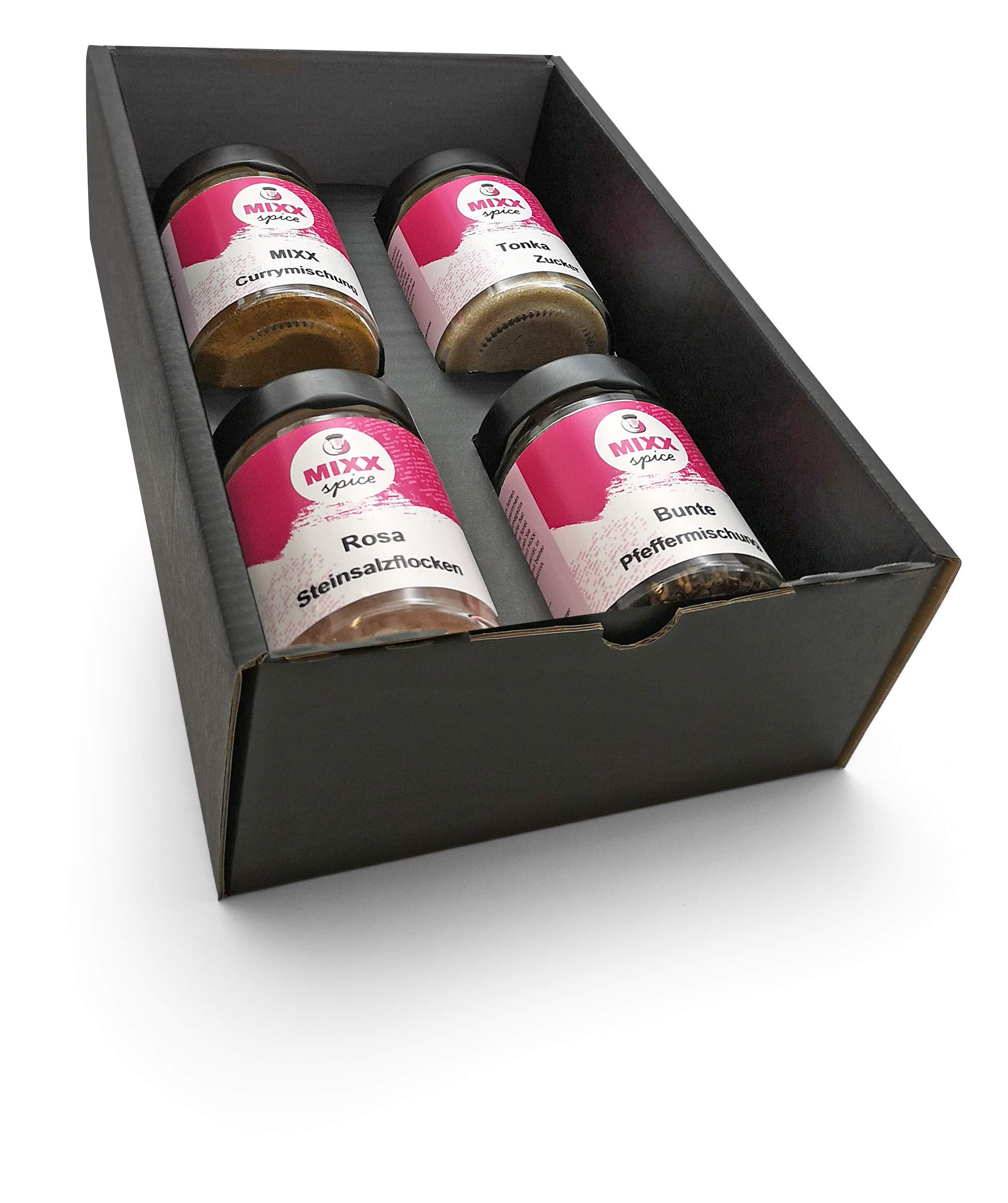 MIXX Spice Box - 4 -er Geschenkbox zum mega Preis !