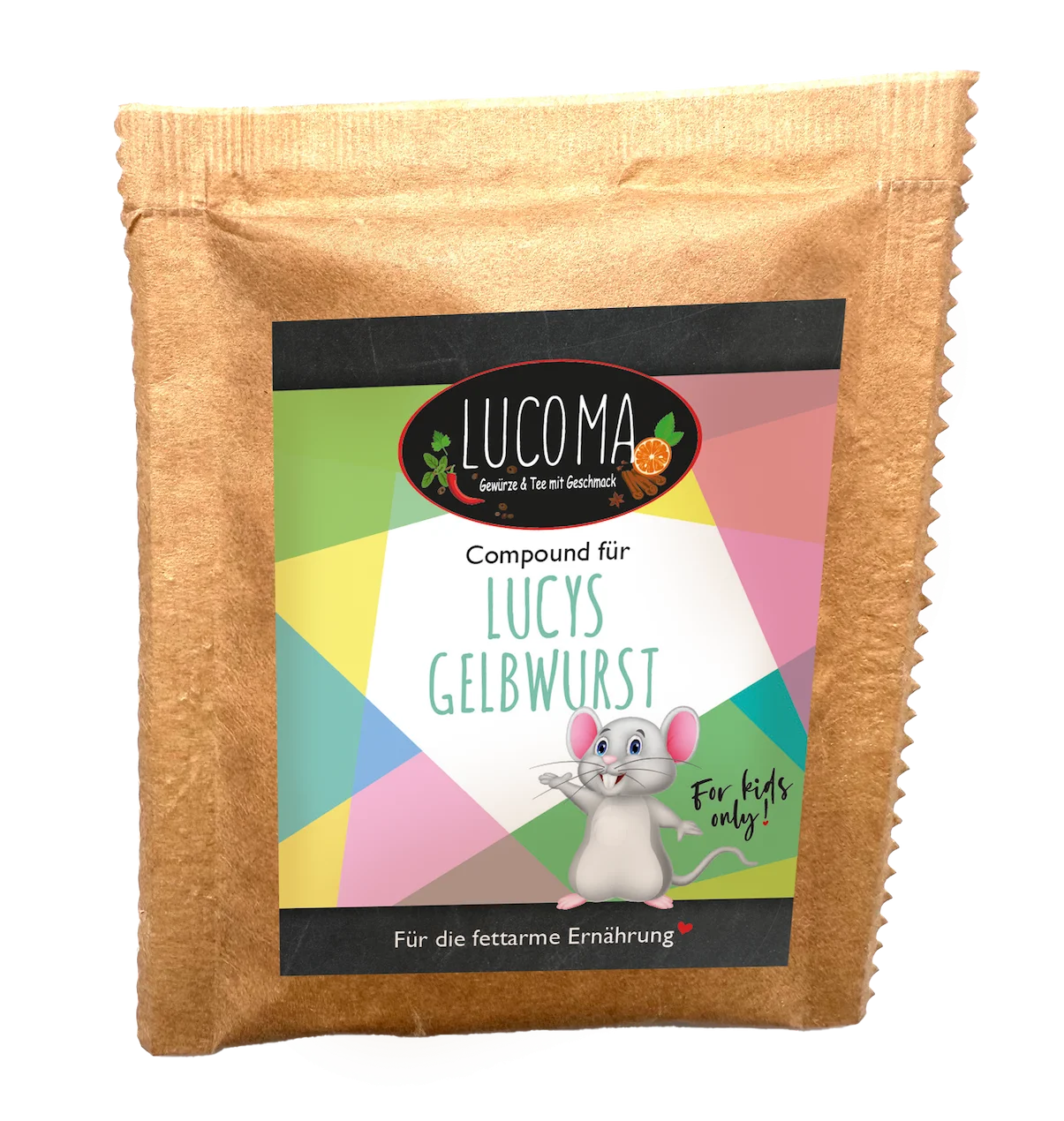 Lucoma Kids - Lucys Gelbwurst Compound - 18 Gramm Rezept in Lieblings Wurst !